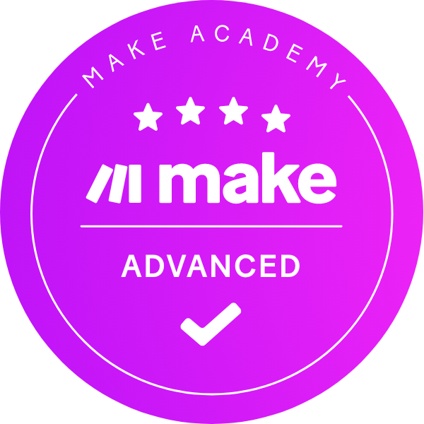 Badge «Make Advanced» di Make