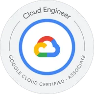 Badge «Google Cloud Certified – Associate Cloud Engineer» di Google Cloud